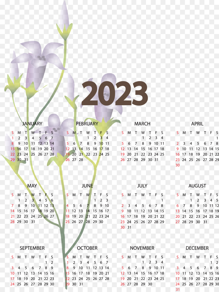 2023 Yearly Printable Calendar img