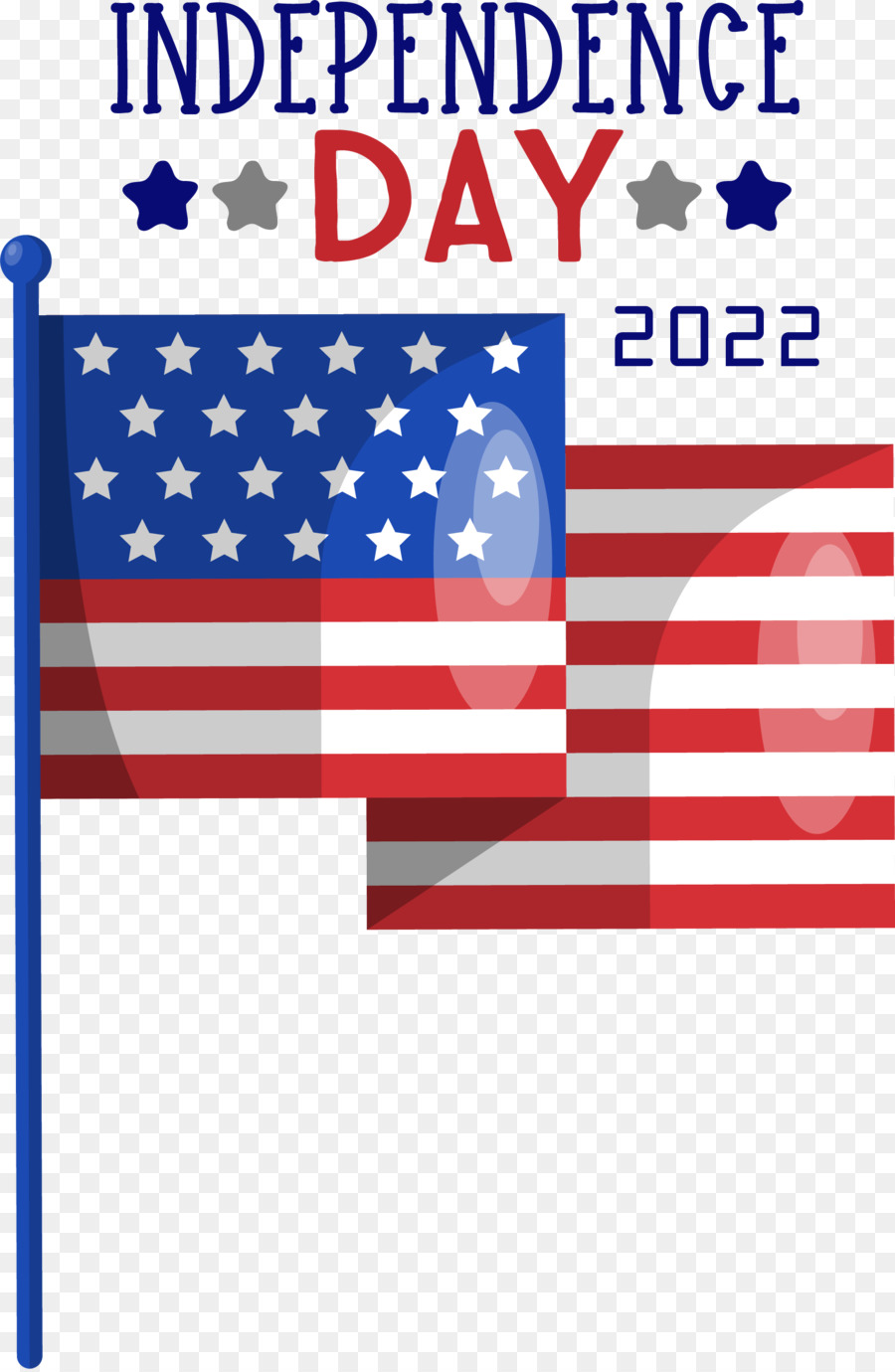 Flagge der Vereinigten Staaten Flagge der Vereinigten Staaten Line Banner - 