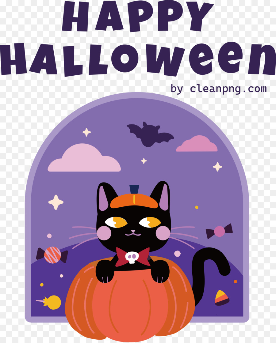 Cartoon Halloween Poster