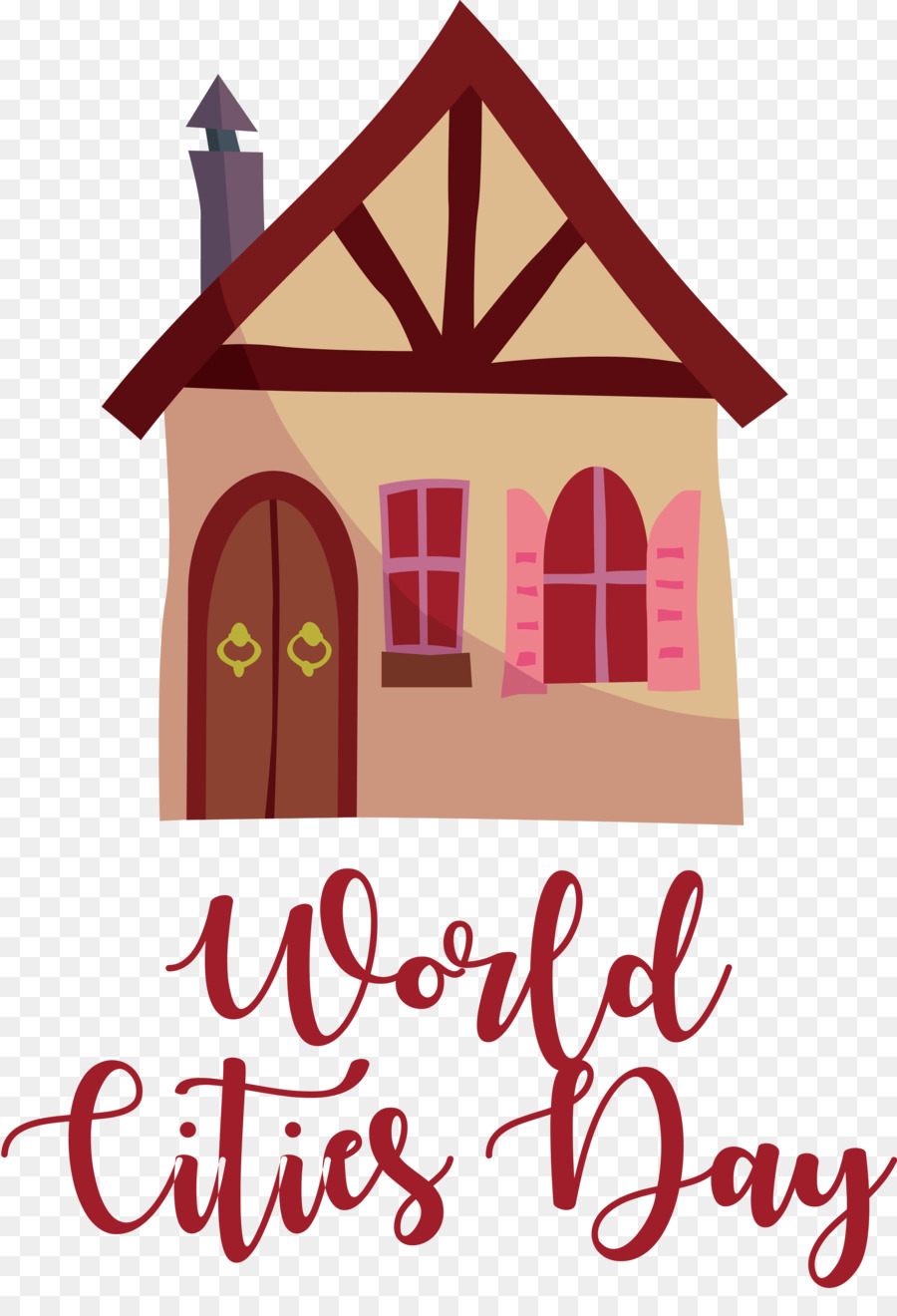 world cities day city building house