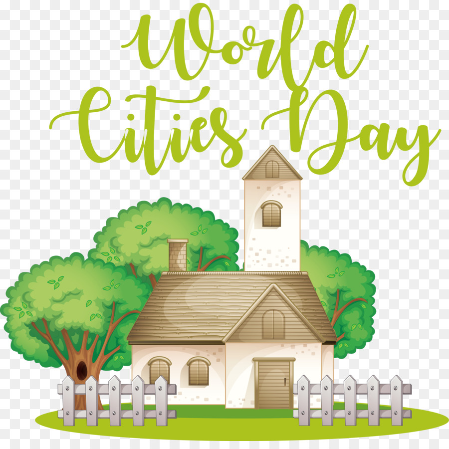 world cities day city building house