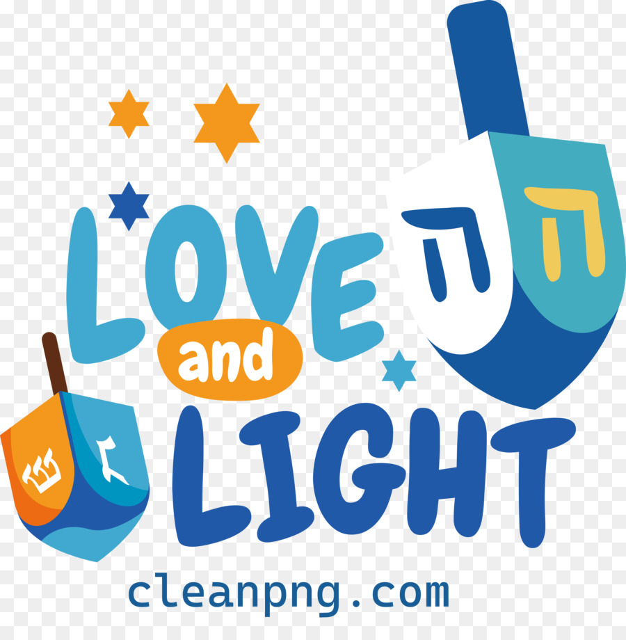 Happy Hanukkah Love Light - 