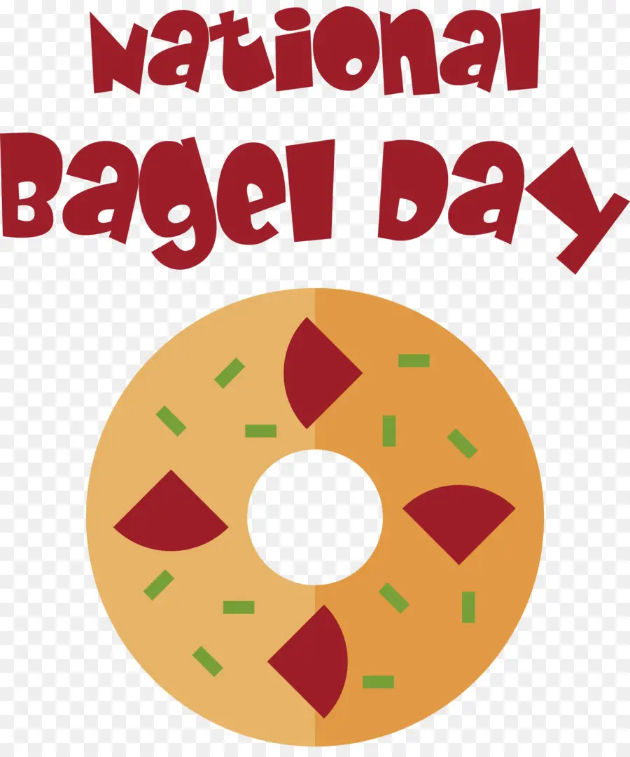 nationaler Bagel-Tag Bagel-Tag Bagel-Essen - 