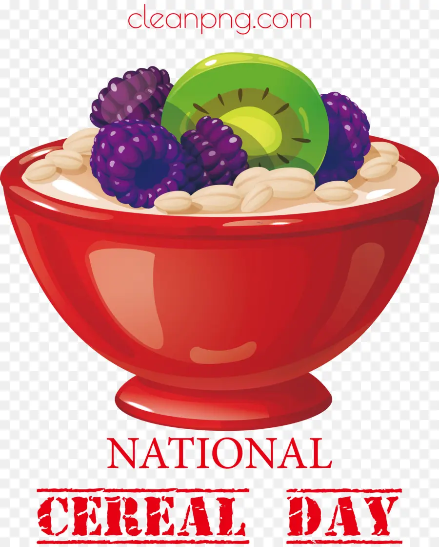 Cibo di cereali del giorno dei cereali nazionali - 