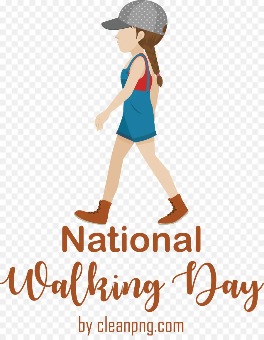 National Walking Day Walking Day Walking Sport - 