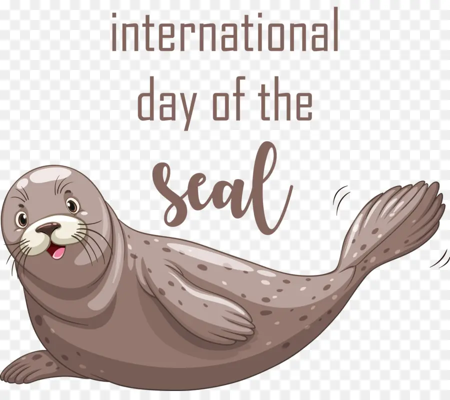 Internationaler Tag des Seal Seal Seal Dichttiertiers - 