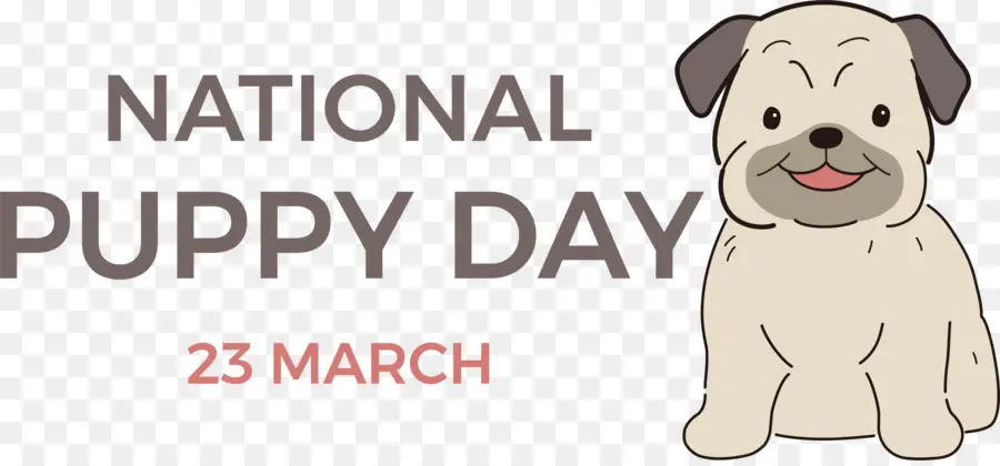 Nationaler Welpentag Welpe Tag Welpe Haustierhund - 