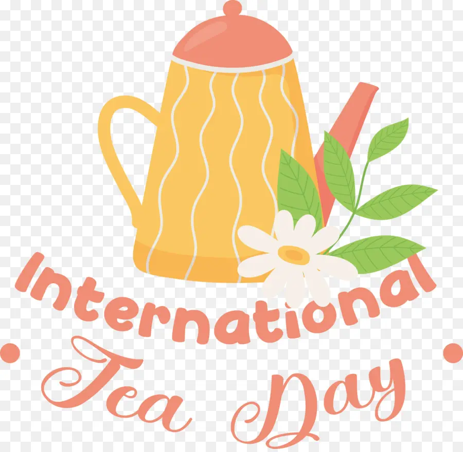 Internationaler Tee -Tee -Tee -Tee -Getränk für Tea Day - 