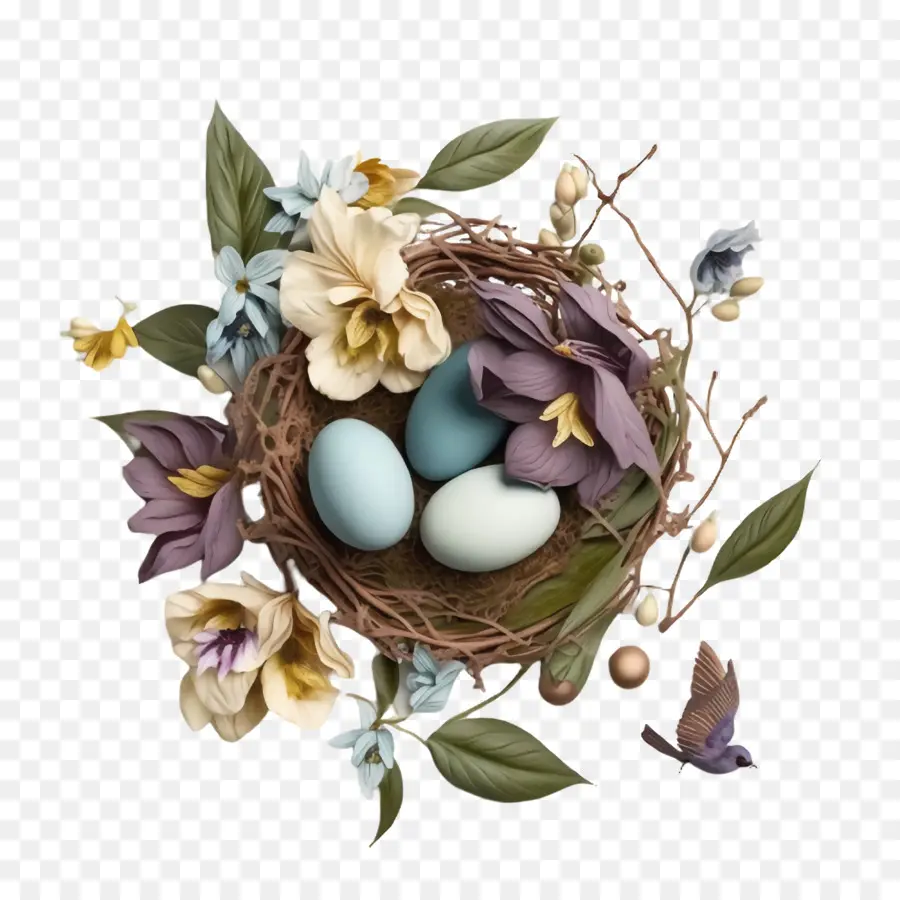 uova di Pasqua tinte Nest di Pasqua - 