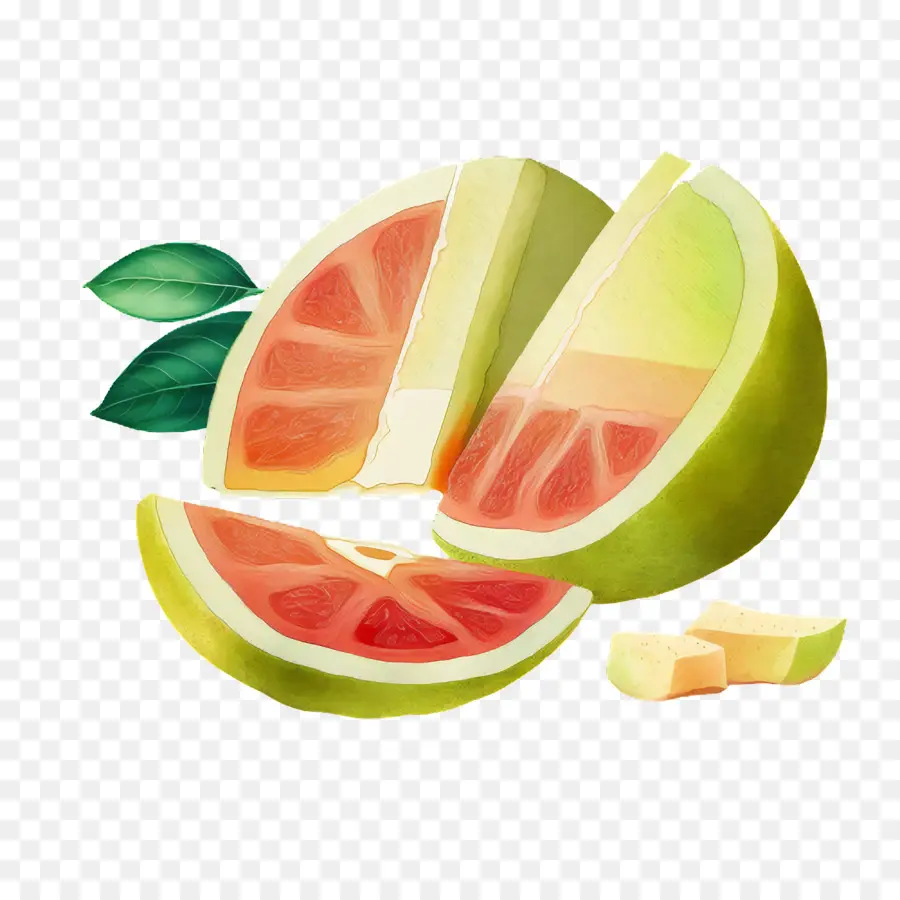 watercolor guava watercolor guava slices watercolor fruit