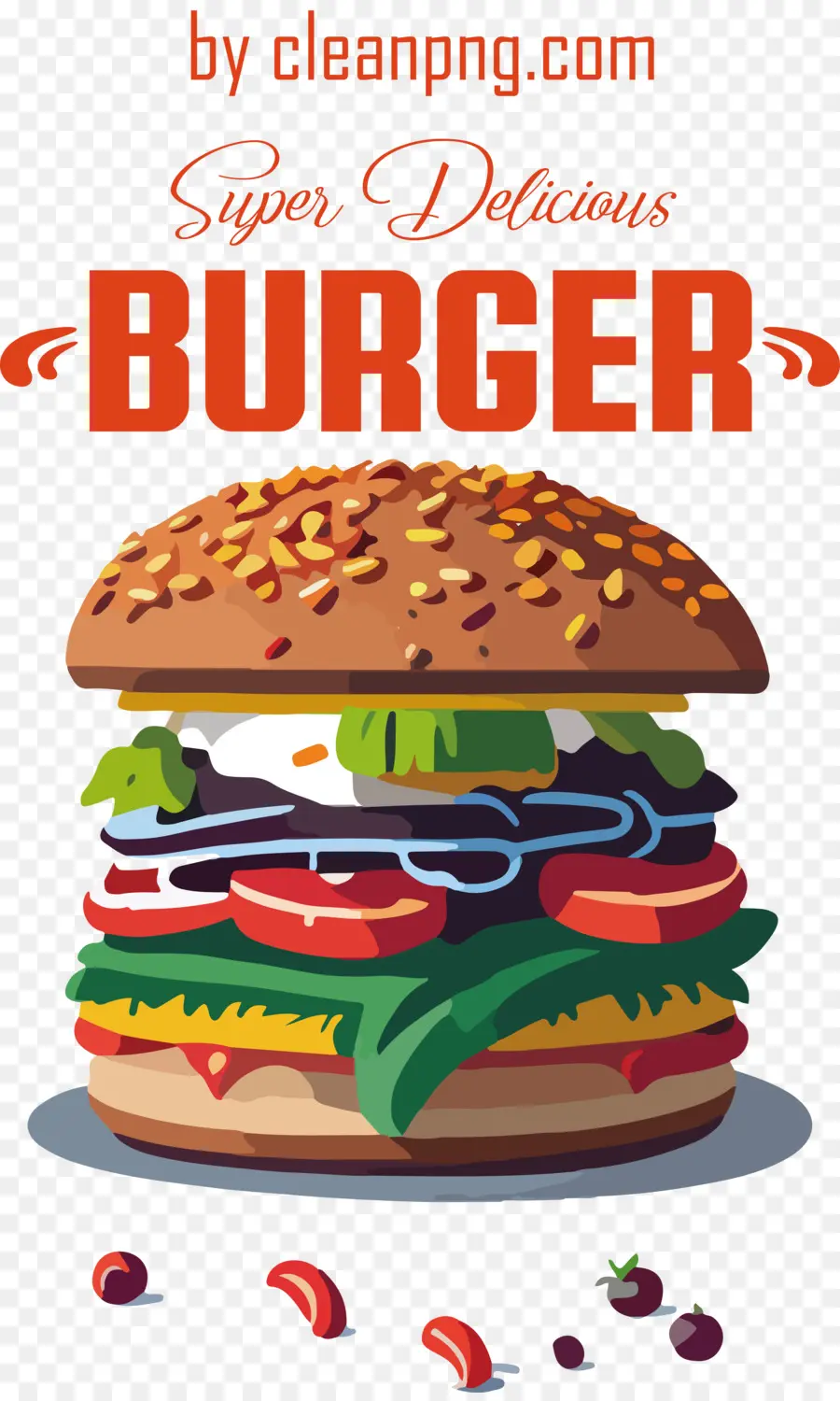 Siêu ngon Burger International Burger Day Burger Fast - 