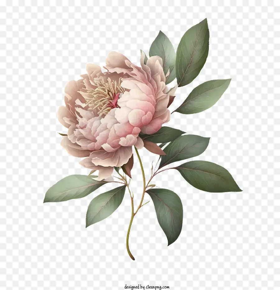 Pastell Pfingstrosen rosa Pfingstrose Pfingstrose Blume - 