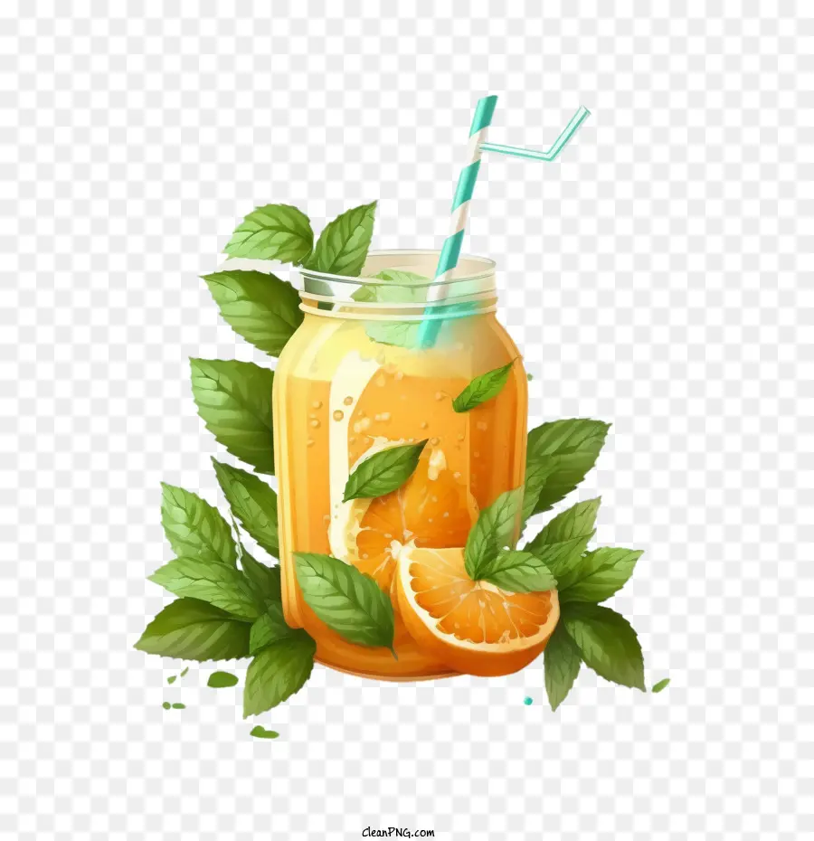 Nước ép cam nước cam trong chai thủy tinh nước cam dẻo nước cam ép cam ép cam trái cây - 