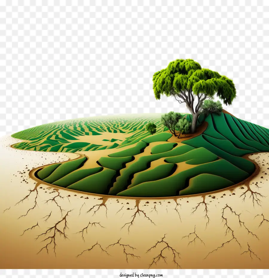 Giornata mondiale per combattere la desertificazione della desertificazione della distificazione a secco la siccità - 