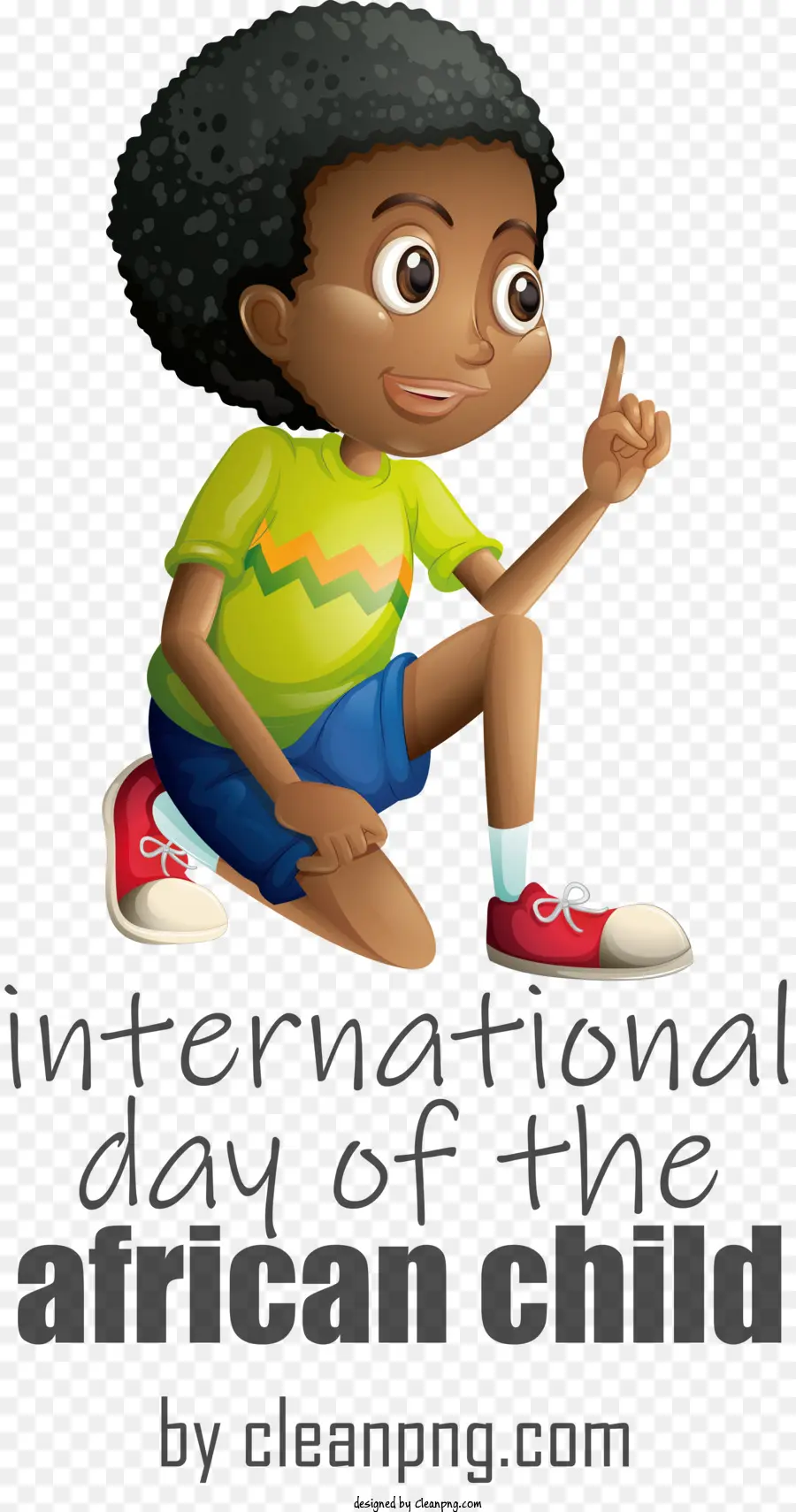 Internationaler Tag des afrikanischen Kindertages des afrikanischen Kindes - 