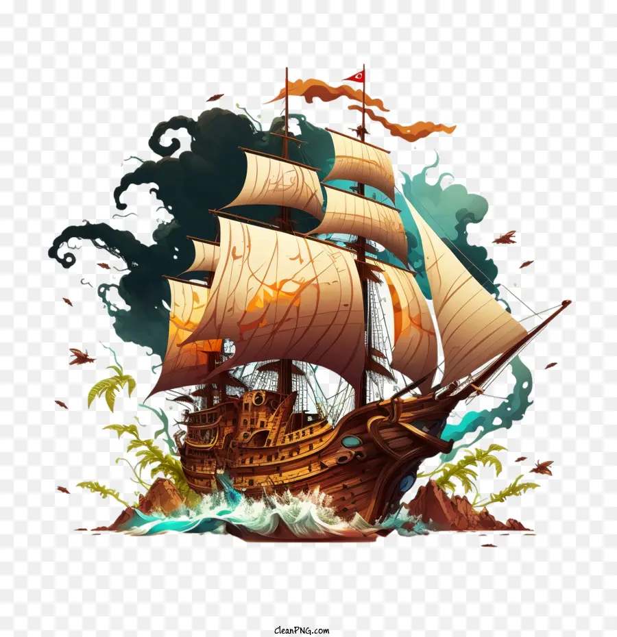 Internationales Gespräch wie ein Piratentag Parodischer Feiertags -Piraten -Gespräch wie ein Piratenpirat Shippirate - 