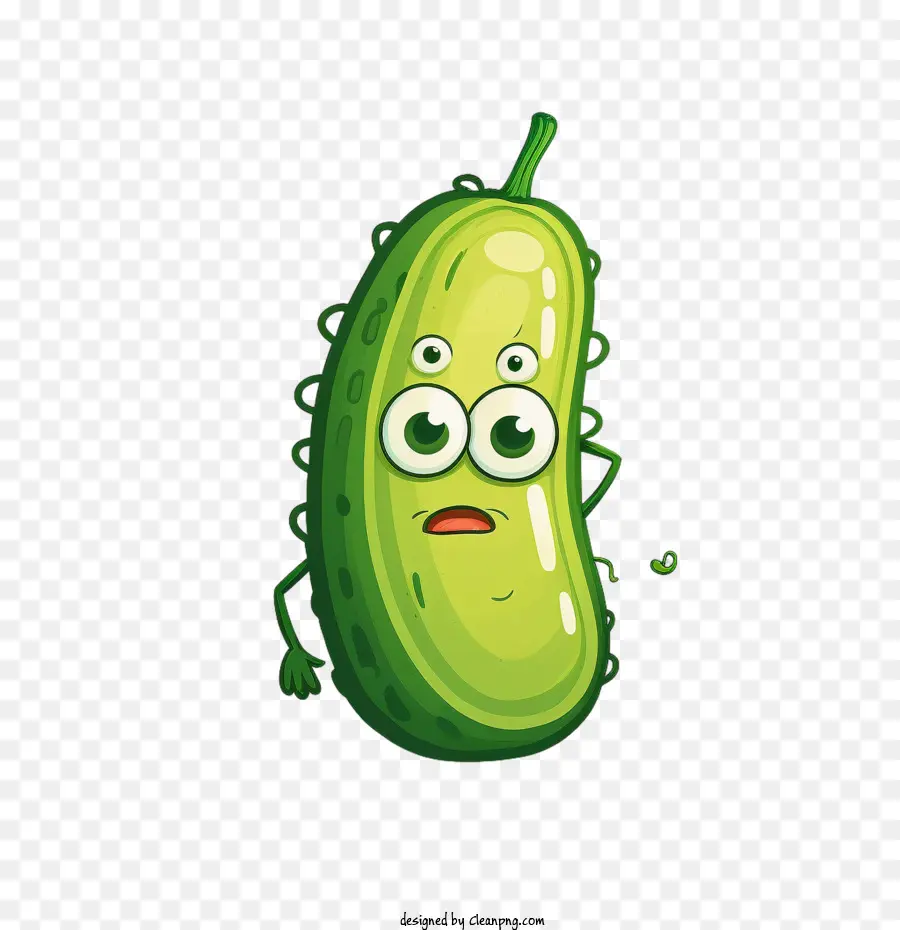 cartoon cucumber cute cucumber