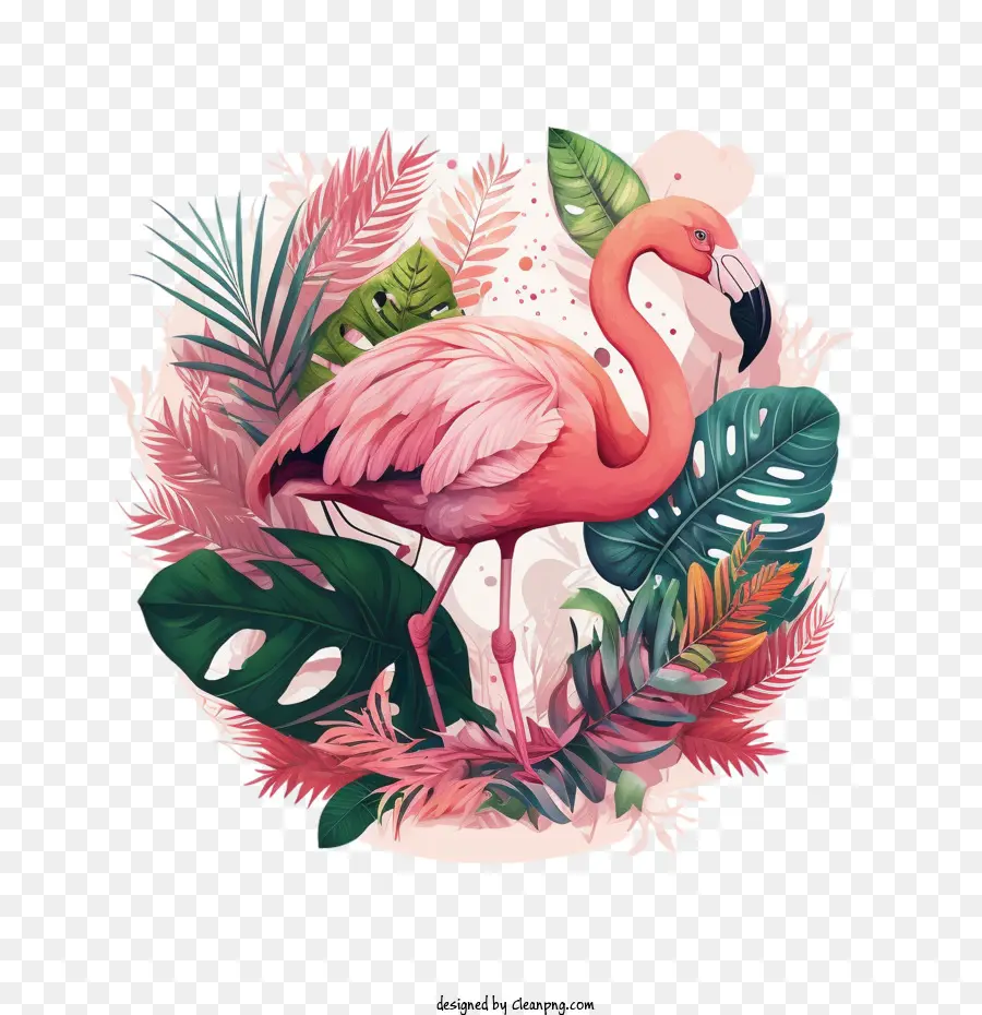 Pink Flamingo - 