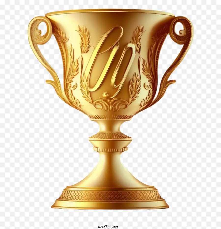 Golden Trophy Cup Vintage Trophy Cup Retro Trophy Trophy Cup - 