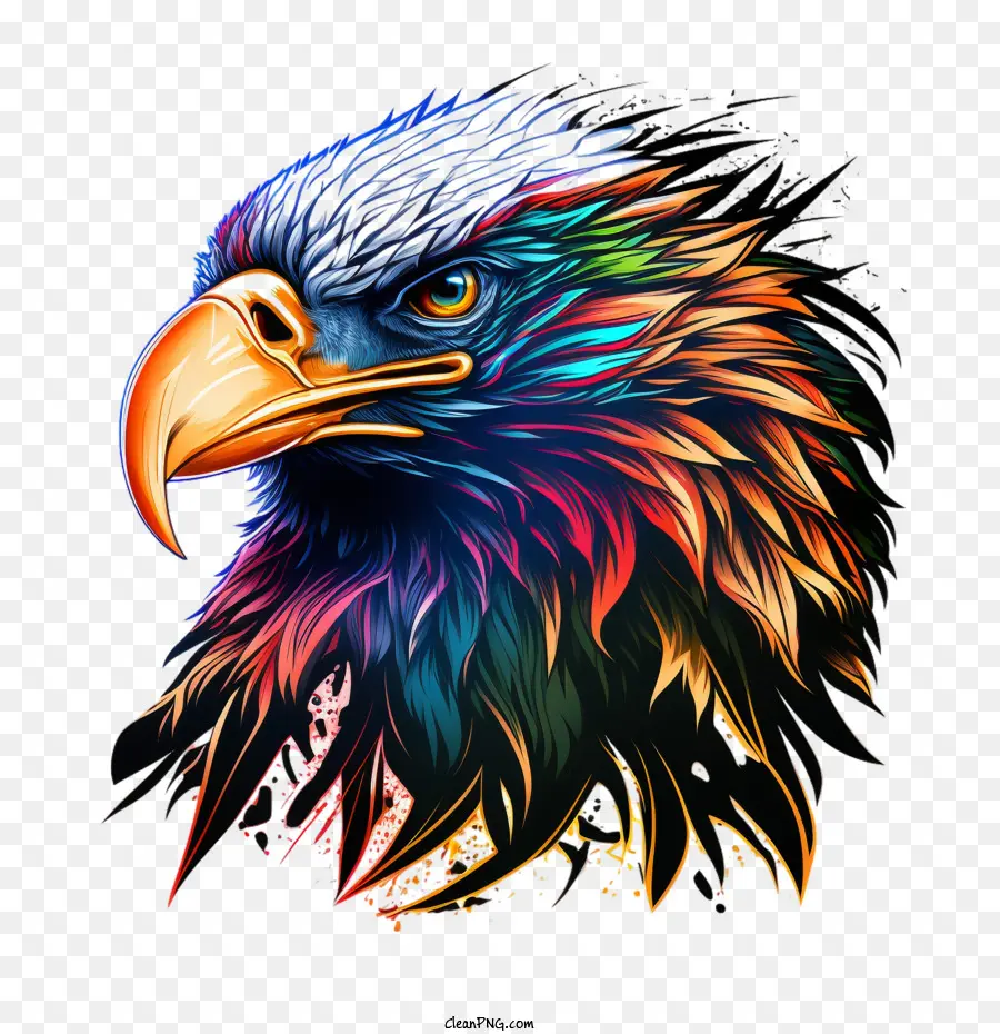 eagle head  colors of the 90s eagle