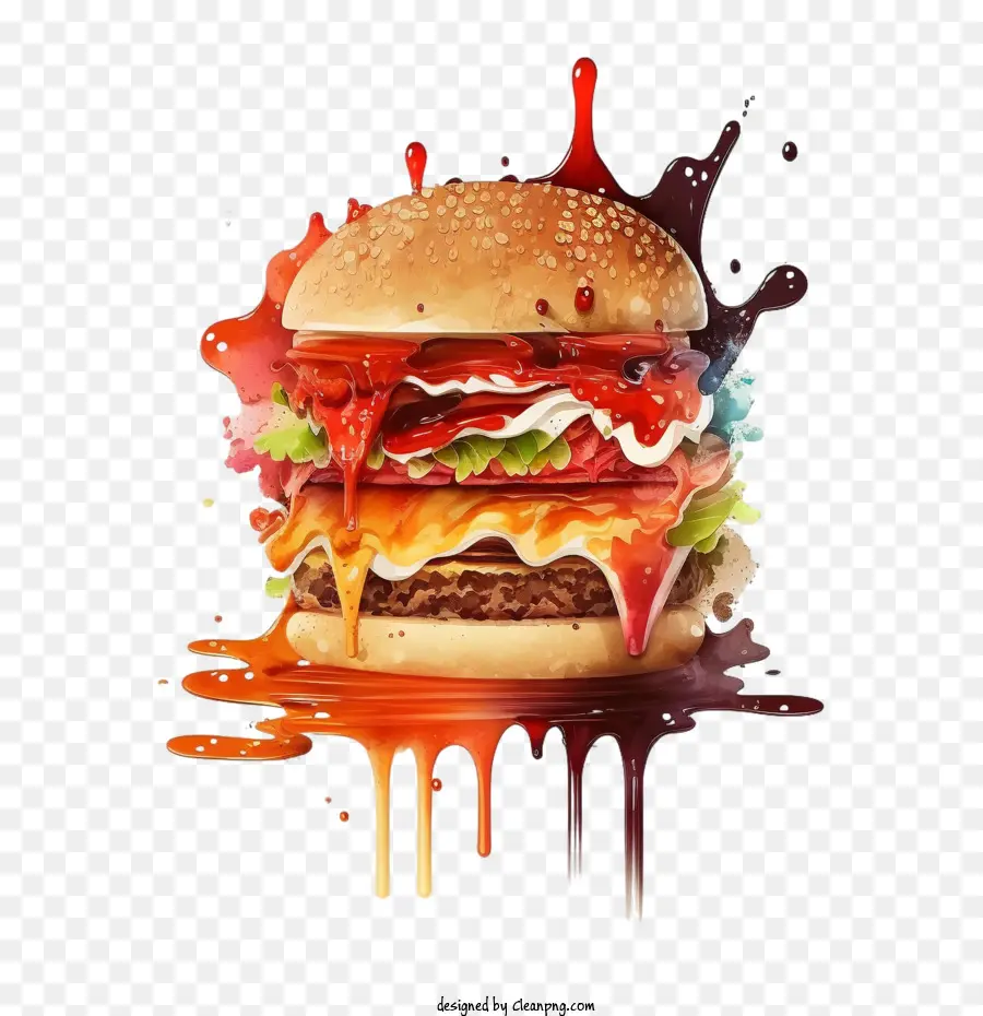bánh hamburger - 