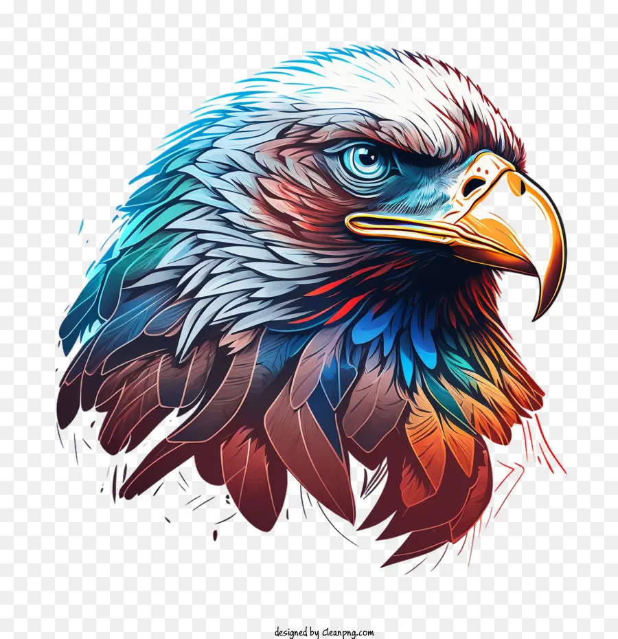 eagle head  colors of the 90s eagle