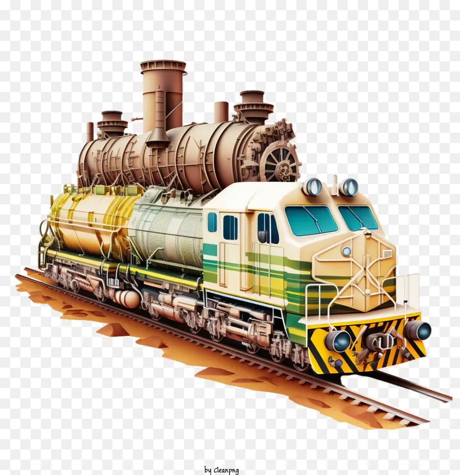 railway train train train with oil wagon steam train train