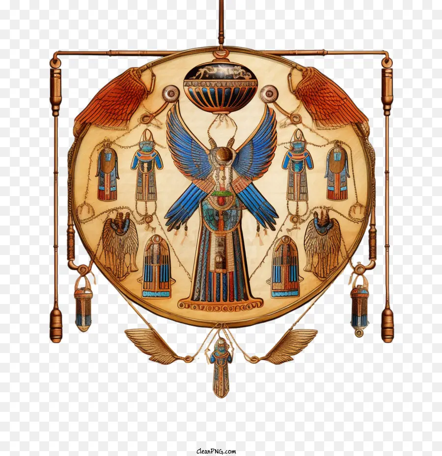 Người Ai Cập cổ đại Tôn giáo Ai Cập Văn hóa Ai Cập Nghệ thuật trang trí công phu - 