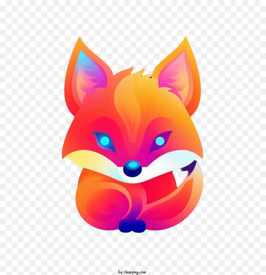 Fox süßer Fox Fox Emoji süß entzückend - 