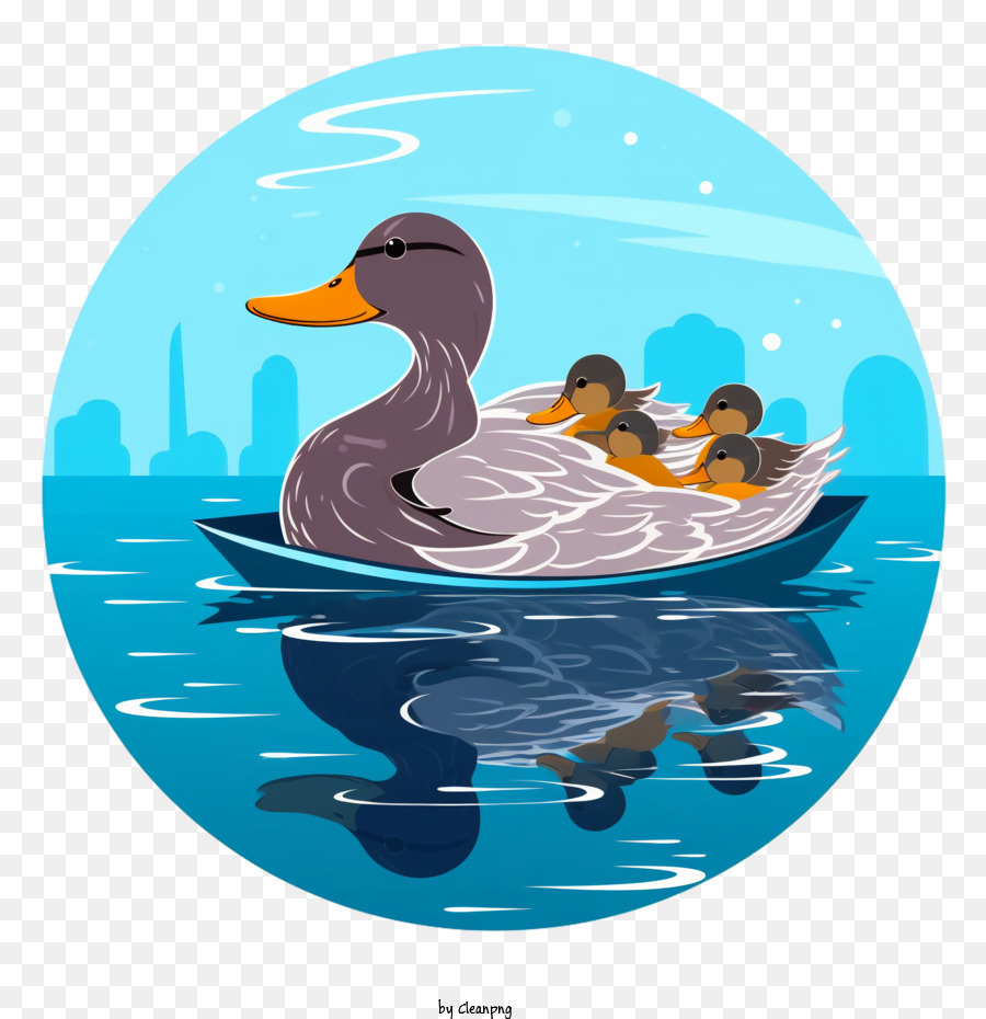 duck duck family water paddle img