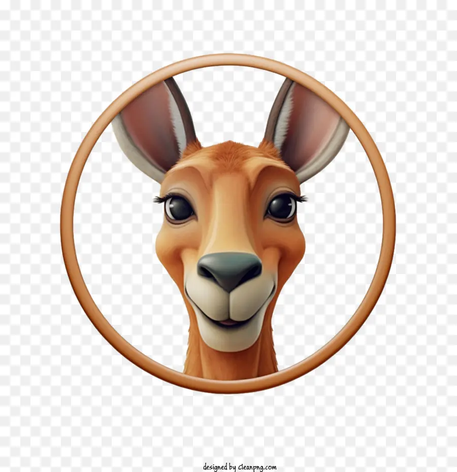 Känguru -Antilope Bovidae Wildlife Hufulation - 