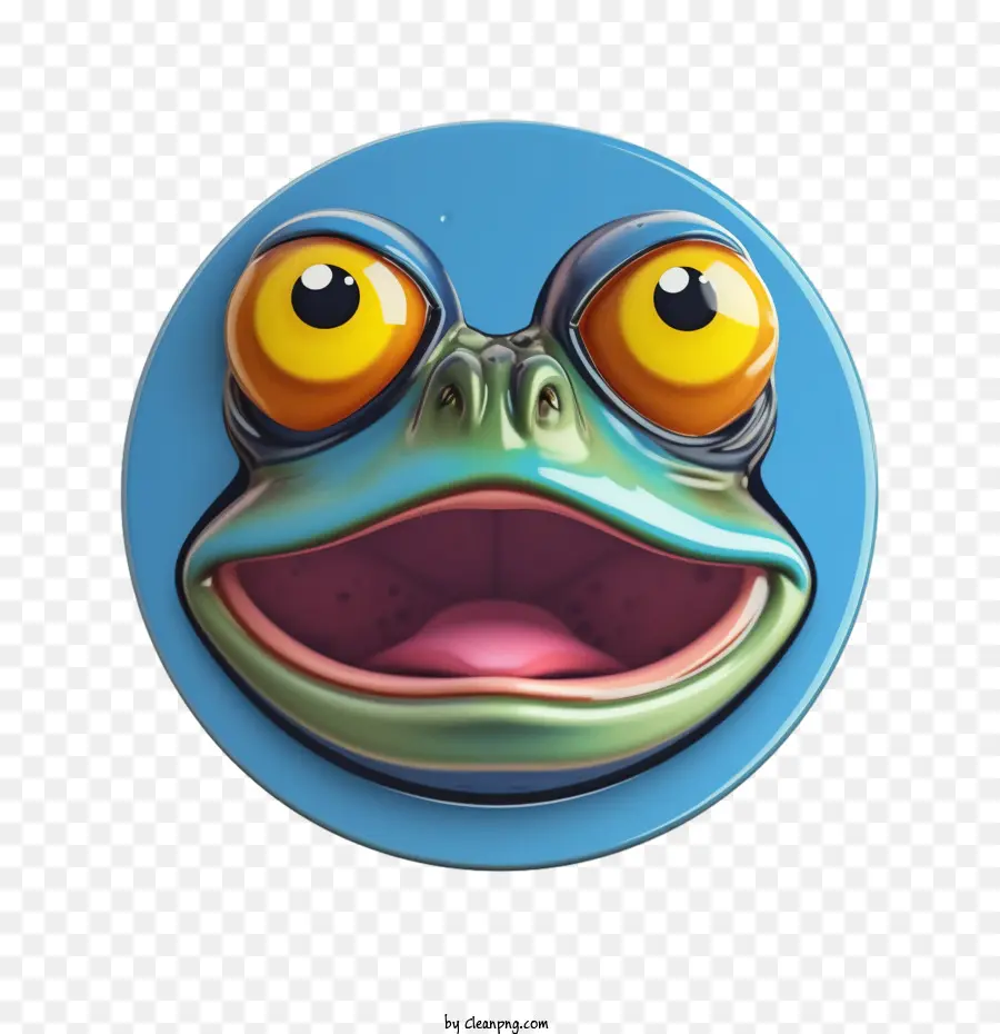 rana sorridente rana frog cartoneon rana graziosa rana - 