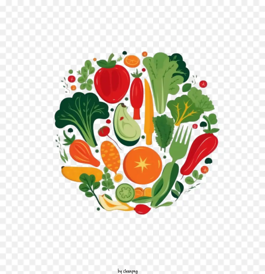 Ngày ăn chay, rau quả tươi hữu cơ - 