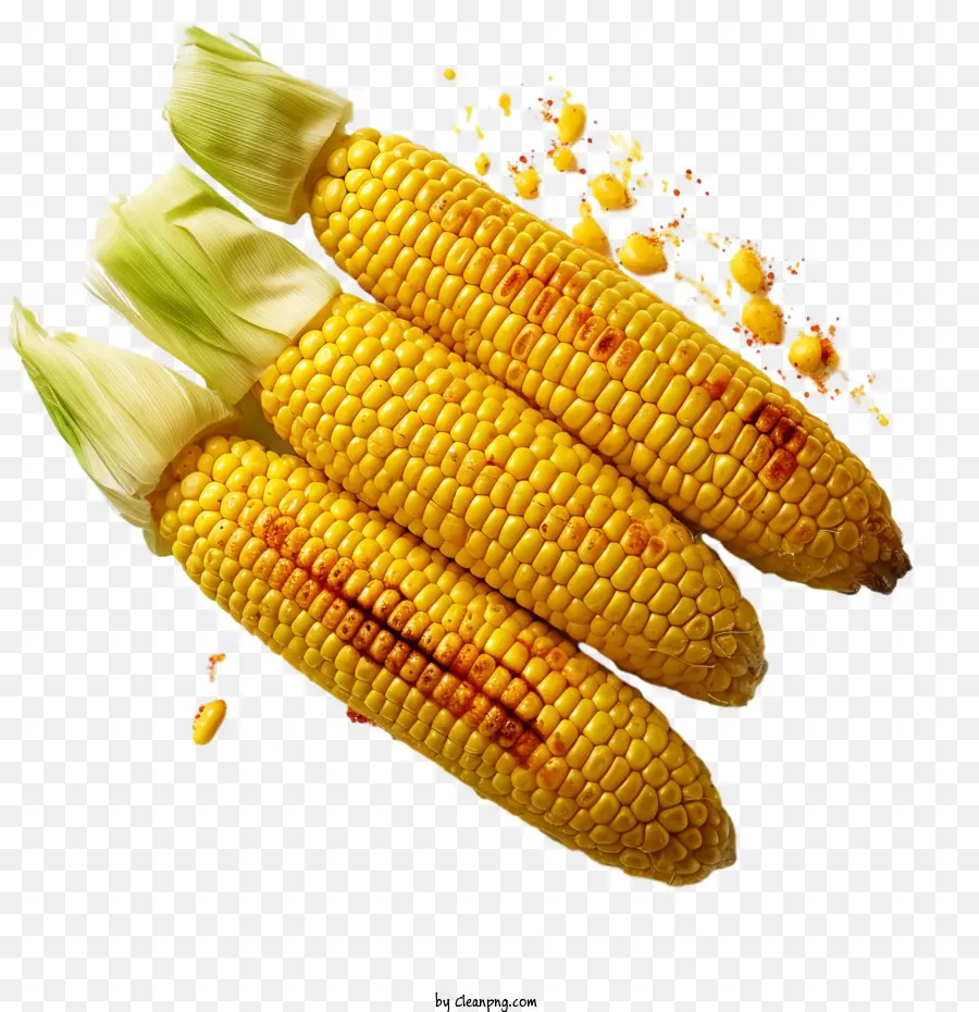 corn corn cob kernels yellow