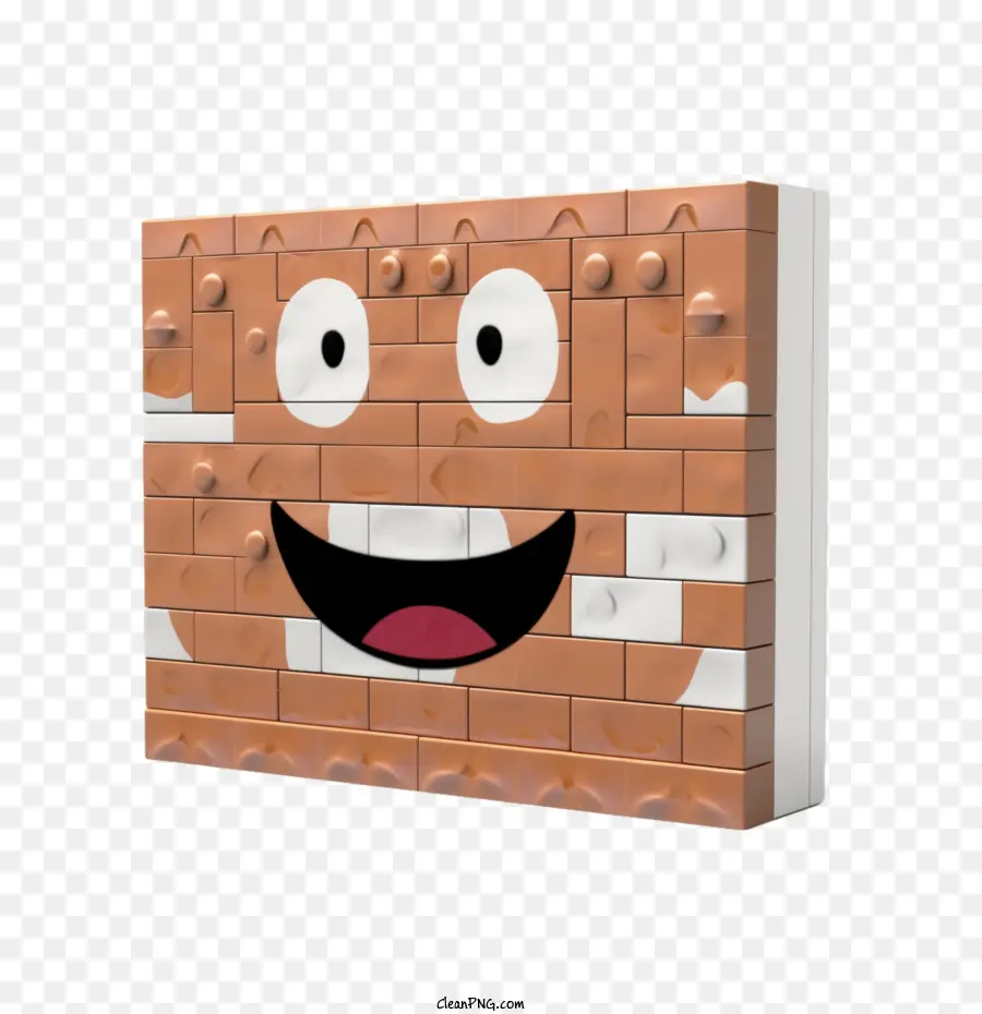 Ziegelstein Smile Smile Brick Mauer Zement - 