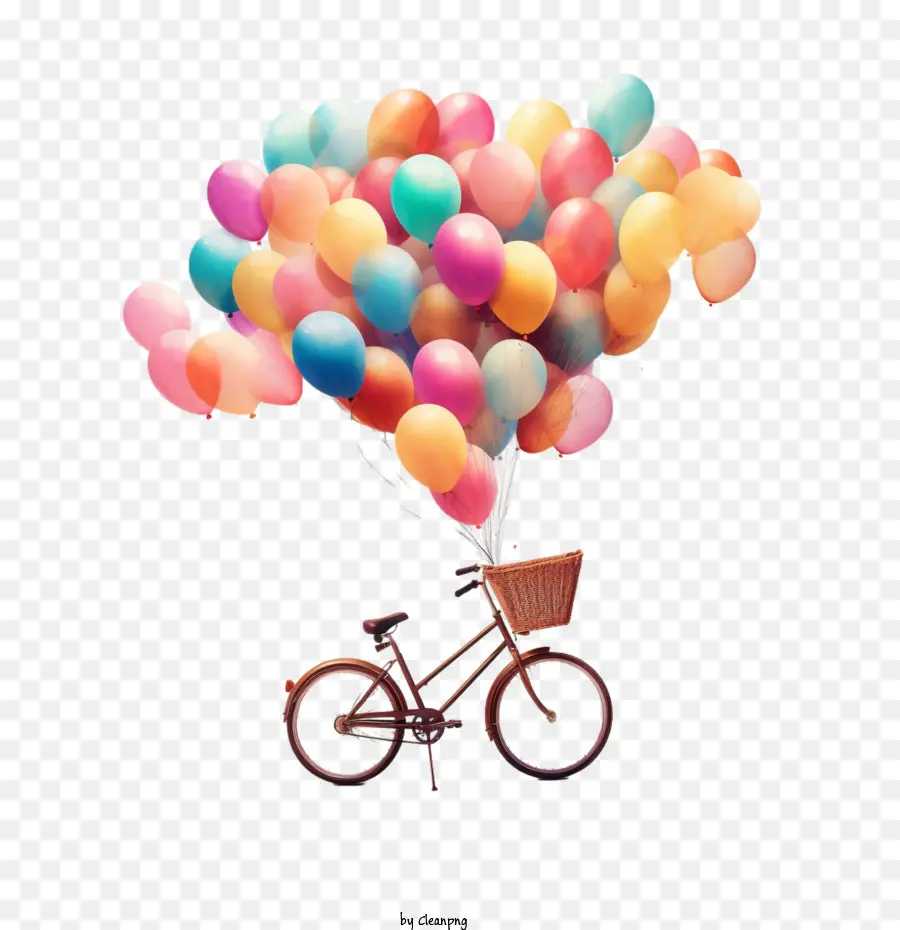 bike
 balloons balloons bike colorful