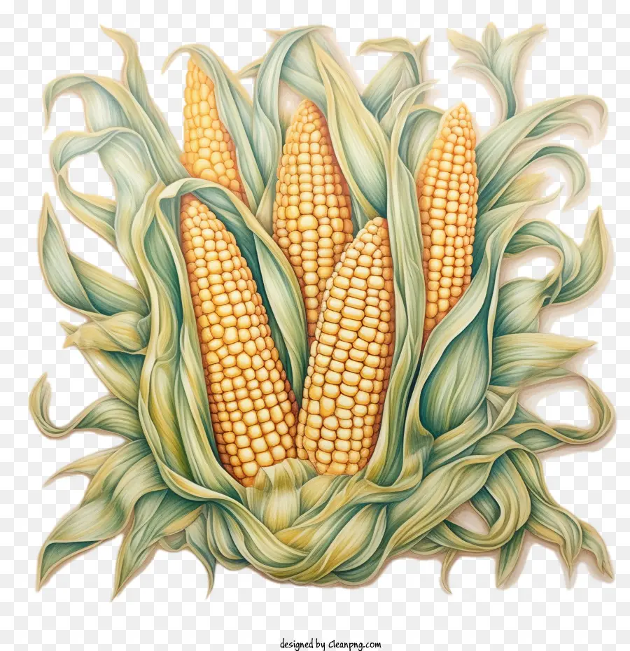 corn corn cobs ears vegetable