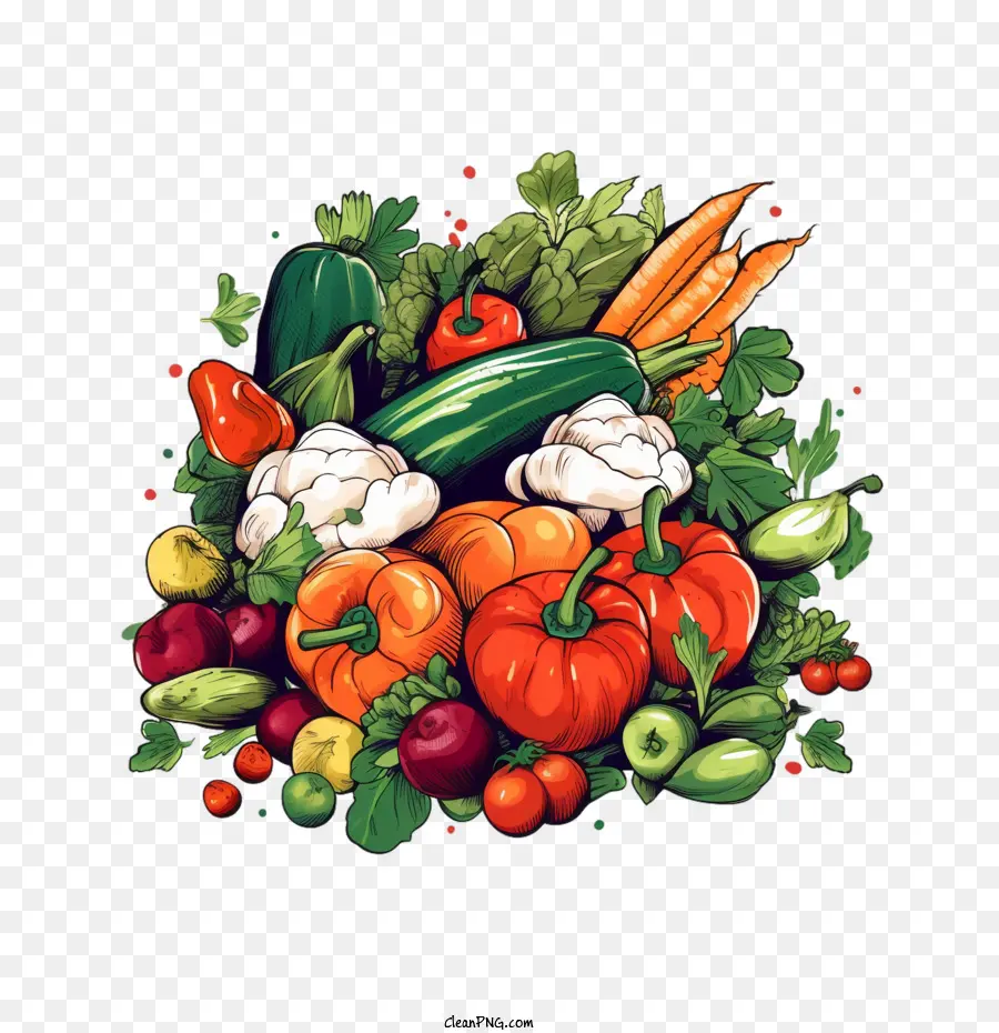 rau rau có nhiều màu hữu cơ - 