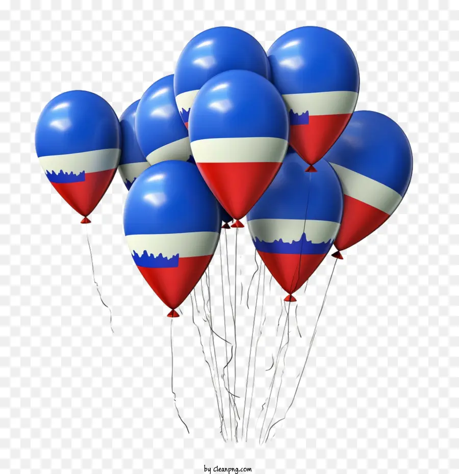 Kambodscha -Luftballons Farben Flaggenfeier - 