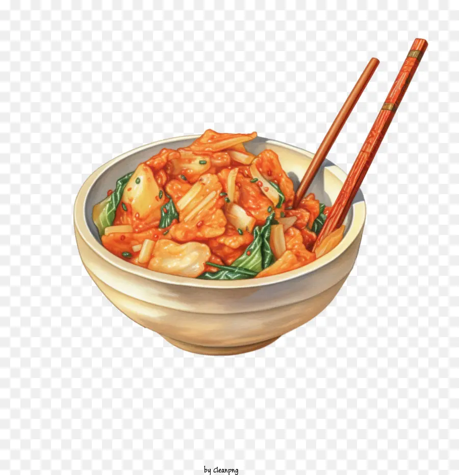 korean food sauce noodles stir fry vegetables