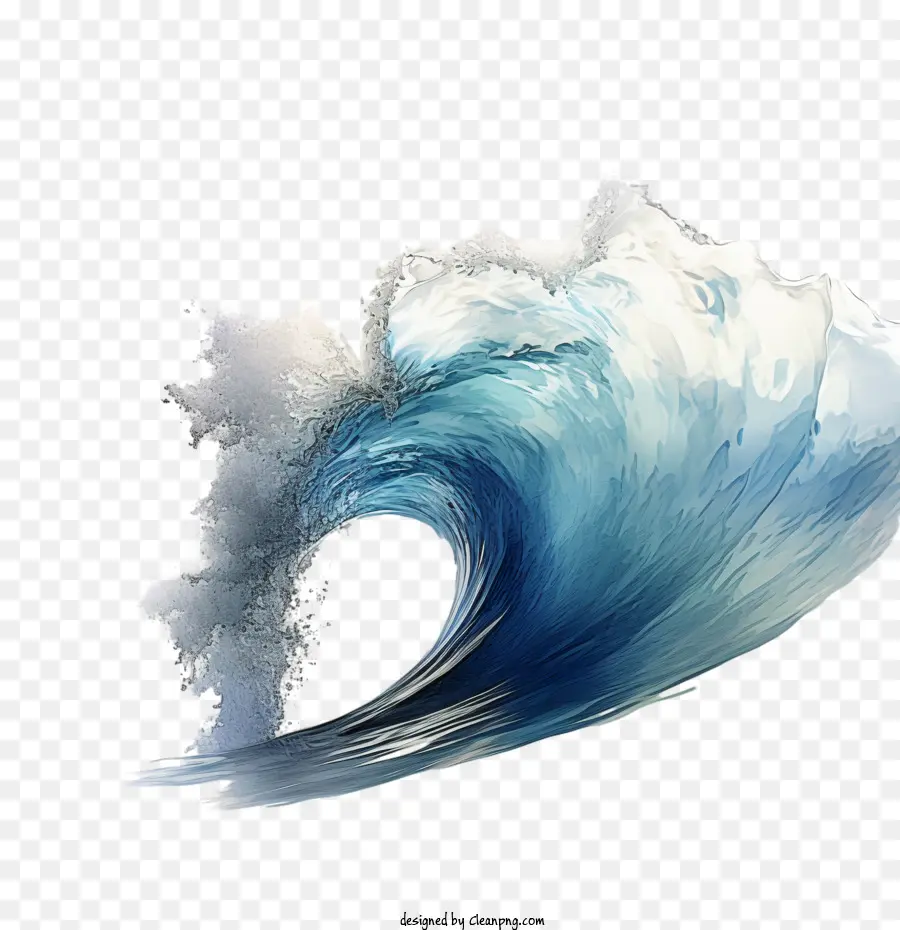 Welle
 
Ozeanblau Wasserwelle - 