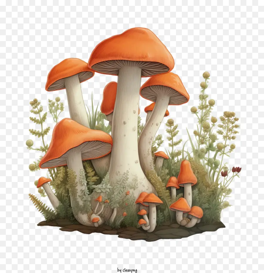 mushrooms mushroom fungi gnats plants