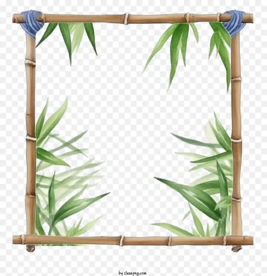 cornice di bambù - 