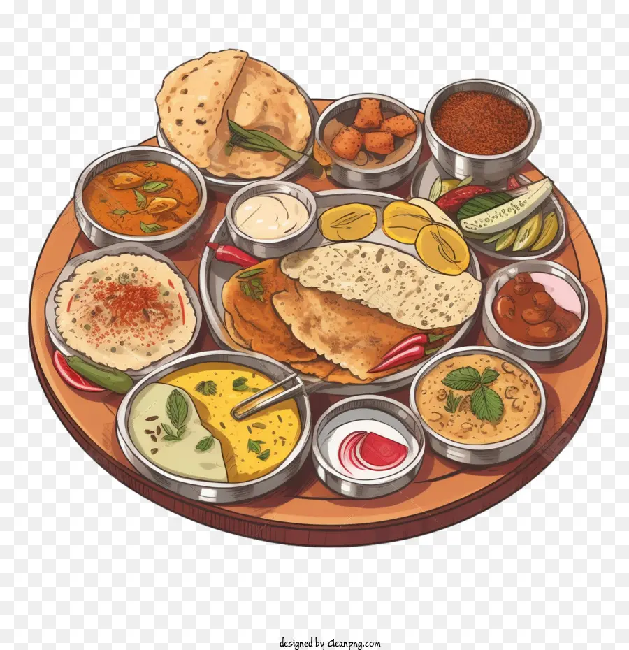 Indisches Essen - 