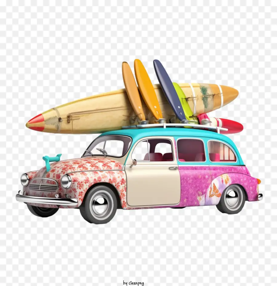 retro car
 surfboard car beach surfboards