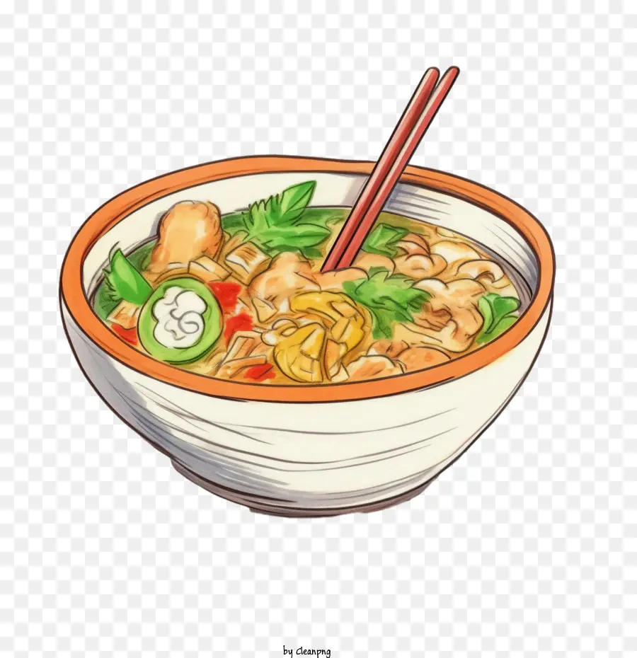 noodles zuppa noodles pollo broccoli - 