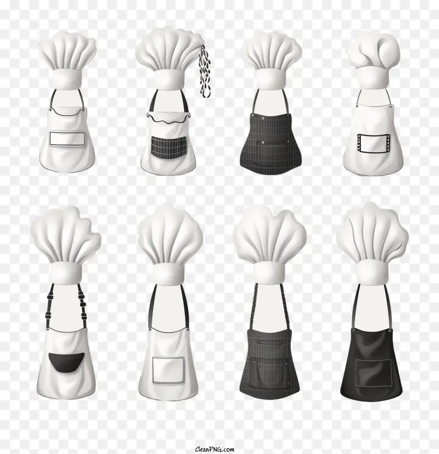 Cappelli da Chef dello chef da cuoco di culo da cuoco toque - 