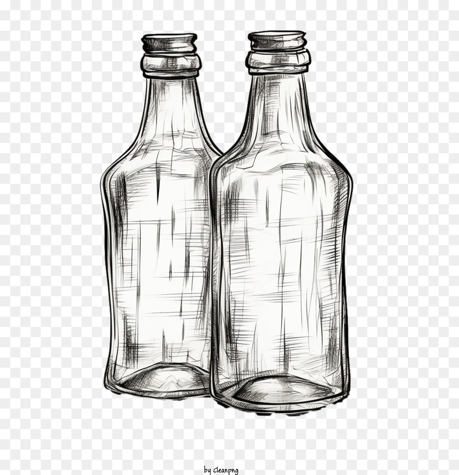 Bottle Drawing Glass, bottle, leaf, vertebrate, beer Bottle png | PNGWing