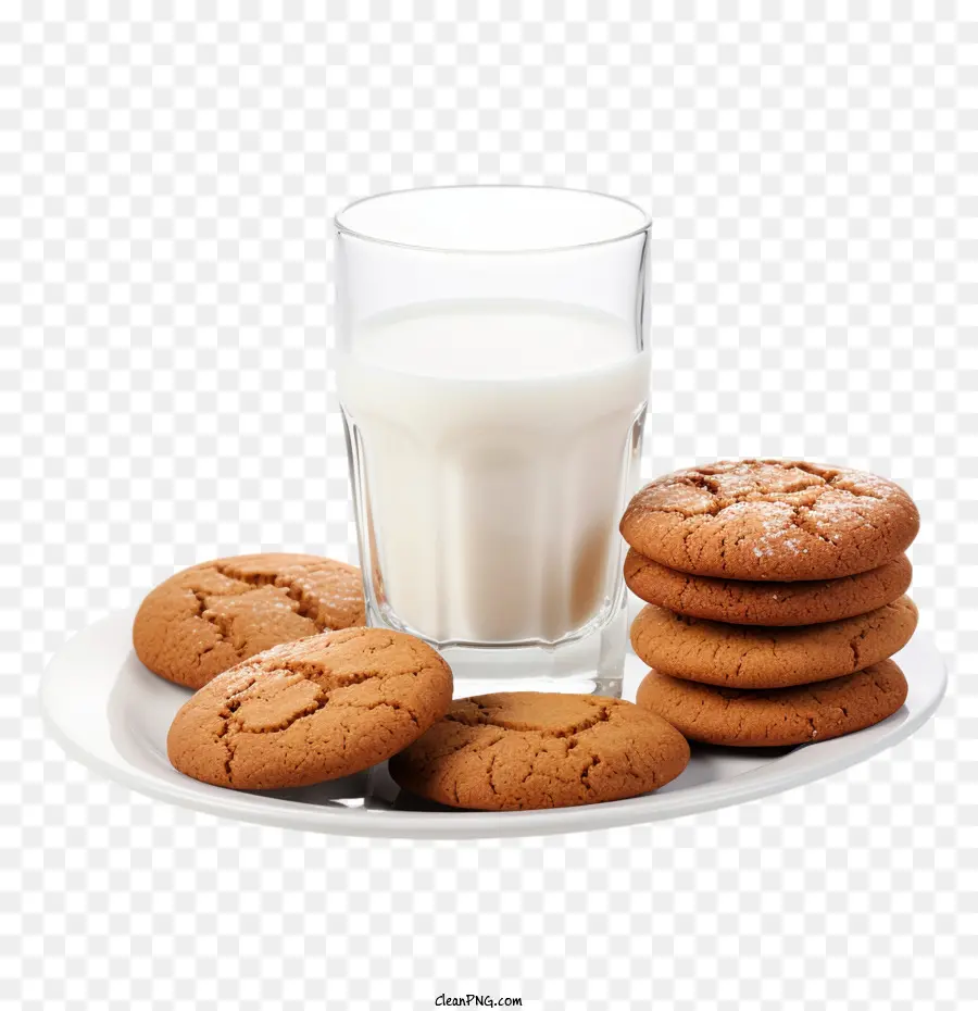 gingersnaps
 national gingersnap day cookies milk plate
