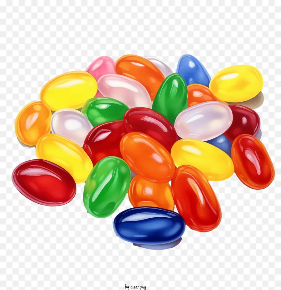 Jelly Bean Jelly Bean Candy ngọt ngào đầy màu sắc - 